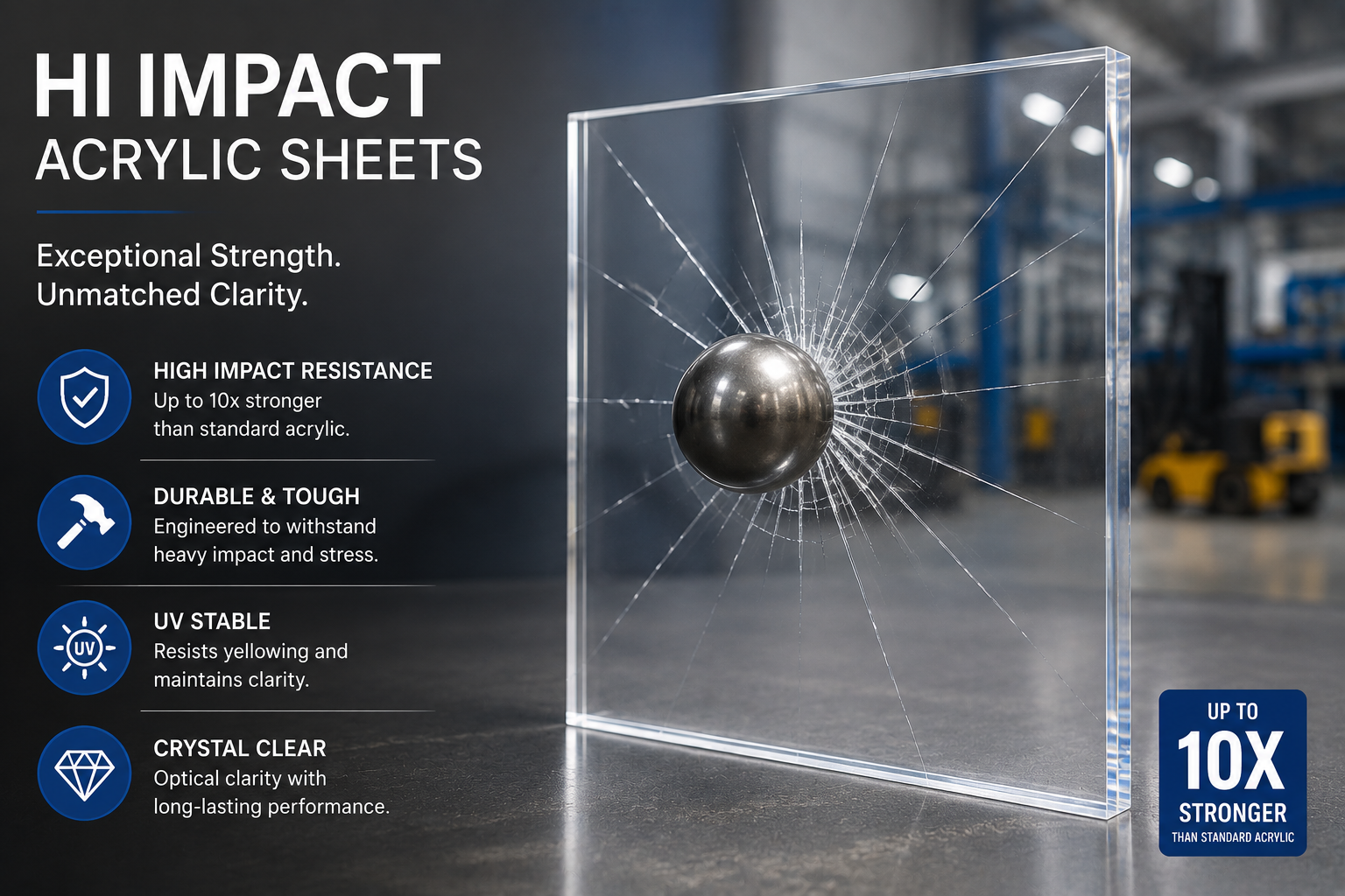 Hi Impact Acrylic